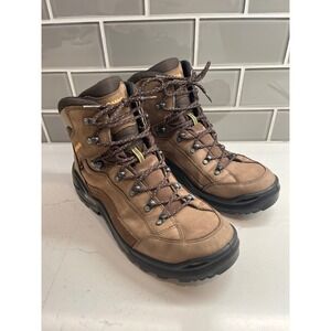LOWA Renegade GTX Mid Hiking Boots Mens Brown Waterproof Leather Size 10.5